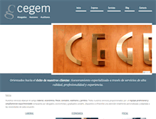 Tablet Screenshot of cegem.es